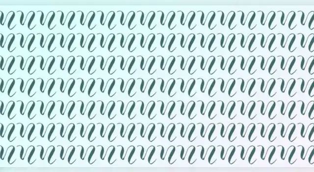 Reto visual EXTREMO: Halla la letra diferente en 5 segundos Reto visual EXTREMO: Halla la letra diferente en 5 segundos