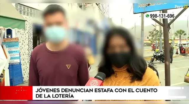 Jóvenes son estafados bajo modalidad del cobro de la lotería Jóvenes son estafados bajo modalidad del cobro de la lotería