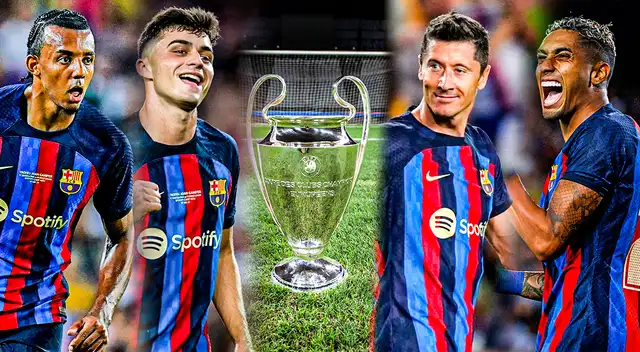 Barcelona espera ganar la Champions League en esa temporada Barcelona espera ganar la Champions League en esa temporada