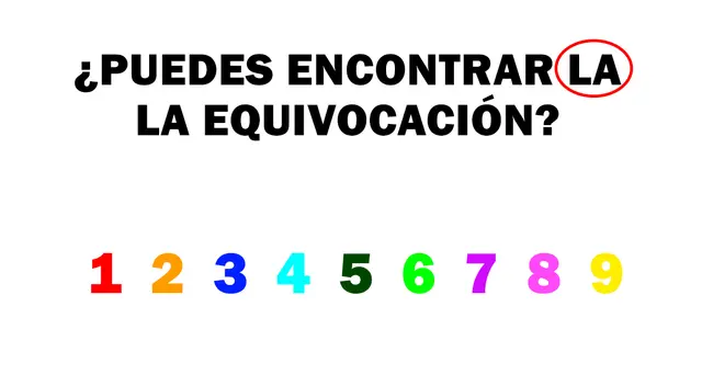 Respuesta del reto visual