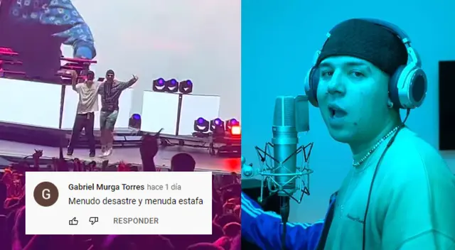 El cantante Quevedo ha recibido críticas tras cantar en vivo el tema "Quédate".