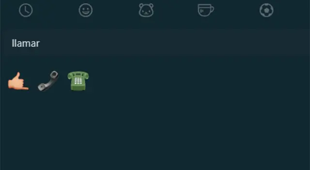 WhatsApp emoji
