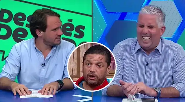 Michael Succar hizo explotar de risa a Rebagliati tras recordarle su cruce con Pedro García Michael Succar hizo explotar de risa a Rebagliati tras recordarle su cruce con Pedro García