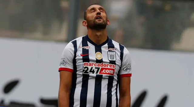 Hernán Barcos es el actual goleador de Alianza Lima con diez anotaciones Hernán Barcos es el actual goleador de Alianza Lima con diez anotaciones