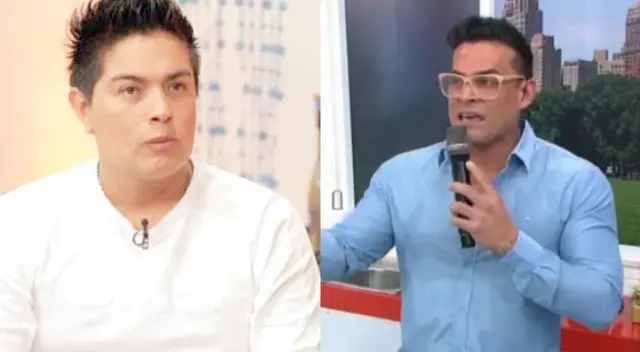 Ambos fueron pareja de la conductora Karla Tarazona.