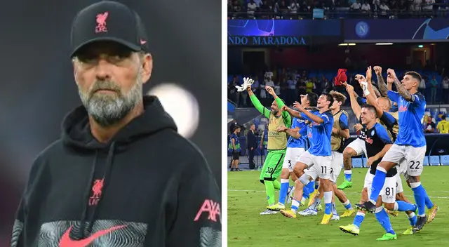 Klopp no entiende la goleada sufrida a manos del Napoli Klopp no entiende la goleada sufrida a manos del Napoli