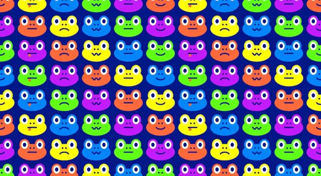 El 98 % falla en este reto visual: encuentra los sapos con ojos diferentes en 5 segundos
