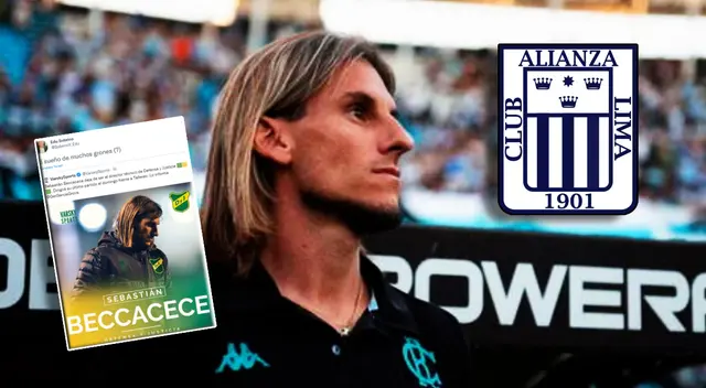 Beccacece deja de ser DT de Defensa y Justicia e hinchas lo piden en Alianza Lima
