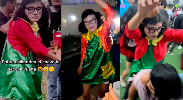 Conoce quién es el joven que está detrás de la popular 'La Chilindrina huachana'.