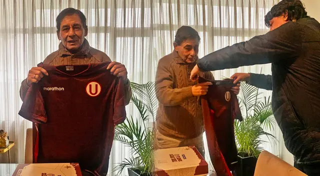 Universitario: Jean Ferrari visitó a Roberto Chale y le entregó importante donativo