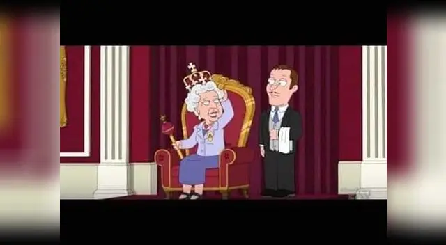 'Futurama' también contó con la reina Isabel