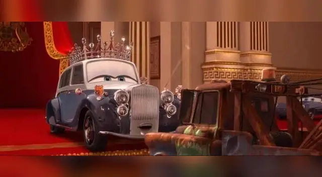 'Cars'' también llevó a la reina de Inglaterra a sus filas