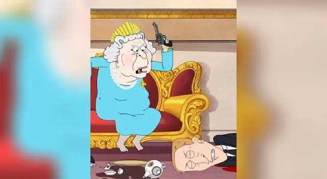 La reina Isabel II en serie de 'alto tono' y sin censura