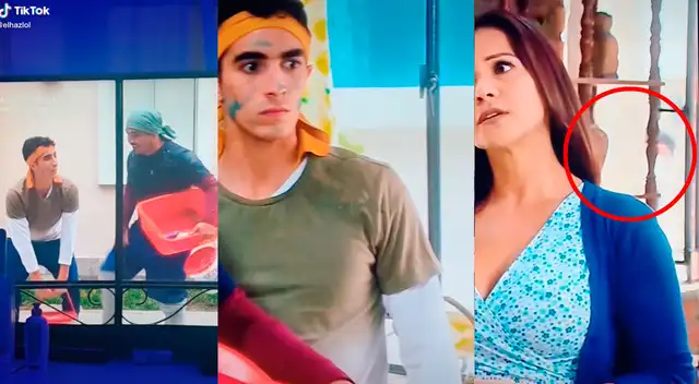 Al Fondo Hay Sitio: escena de Joel, Jimmy y Charito recibe críticas por grosero blooper Al Fondo Hay Sitio: escena de Joel, Jimmy y Charito recibe críticas por grosero blooper