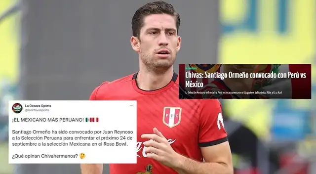 Santiago Ormeño fue citado por Juan Reynoso para los amistosos de la Selección Peruana Santiago Ormeño fue citado por Juan Reynoso para los amistosos de la Selección Peruana