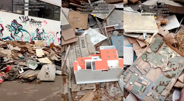 Existe un 'cementerio' de maquetas dentro de la UNI.