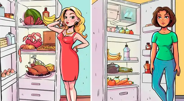 Acertijo visual: ¿Qué mujer es pobre? Solo EXPERTOS lo descrifran; tienes 8 segundos