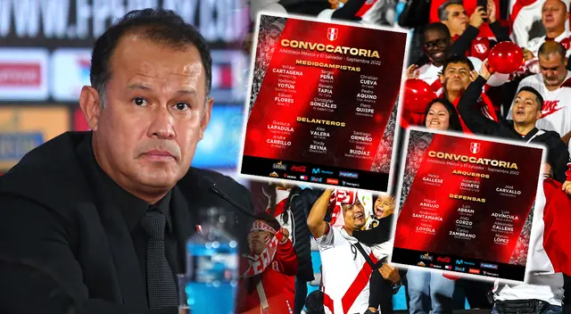 Juan Reynoso y su lista de convocados