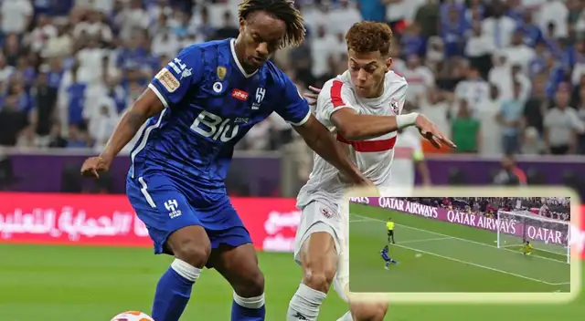 André Carrillo anotó gol del triunfo del Al Hilal ante el Zamalek de Egipto