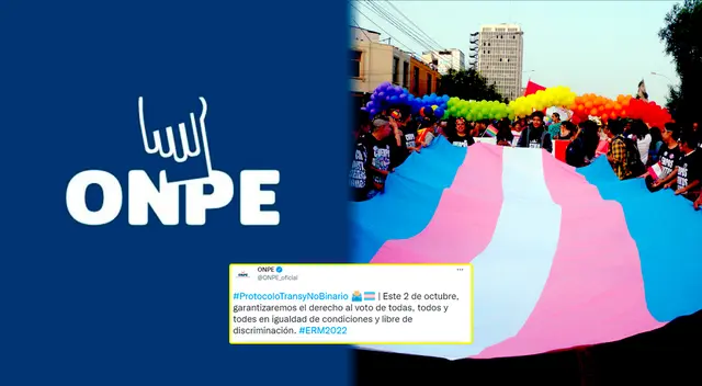 Post de la ONPE abre debate por el uso de la palabra todes.