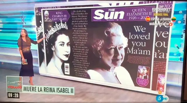 La Reina Isabel II murió a los 96 años en su palacio.