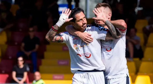 Gianluca Lapadula dejó mensaje tras victoria de Cagliari