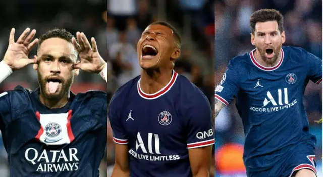 Messi y Neymar pasan por encima a Mbappé con imponentes estadísticas en Europa
