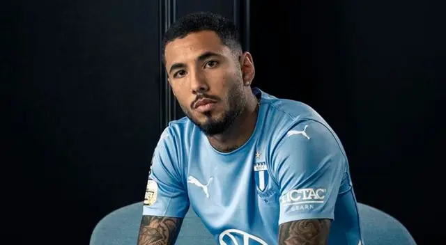 Sergio Peña sorprende al volver a aparecer en el Malmö de Suecia