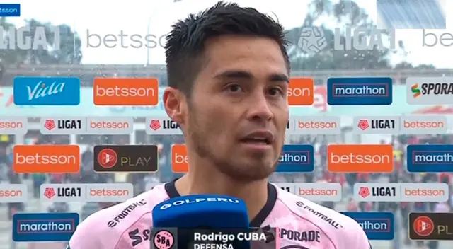 Rodrigo Cuba acusó de anti deportiva el accionar de Universitario Rodrigo Cuba acusó de anti deportiva el accionar de Universitario