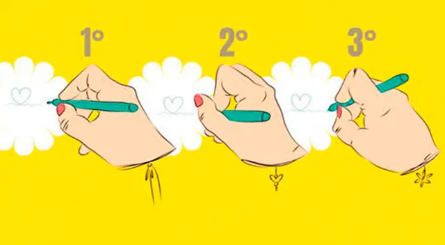 ¿Cómo coges un lapiz? Tu respuesta del test de personalidad revelará si eres perfeccionista
