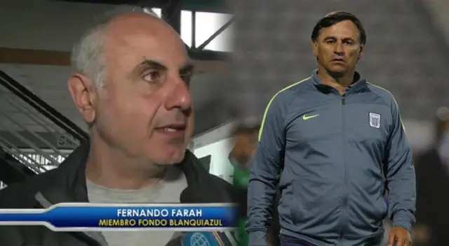 Fernando Farah sobre la salida de Carlos Bustos Fernando Farah sobre la salida de Carlos Bustos