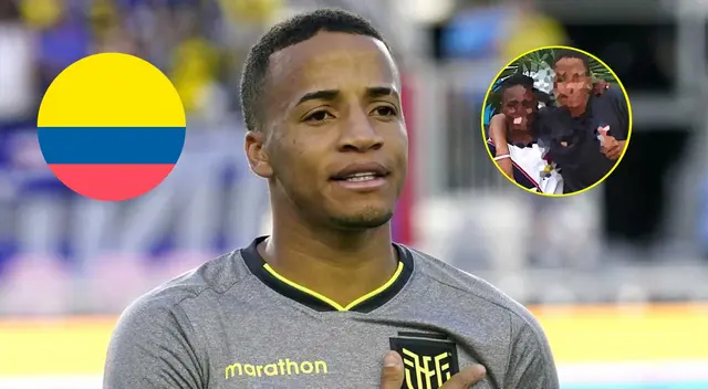 Byron Castillo con camiseta de club colombiano