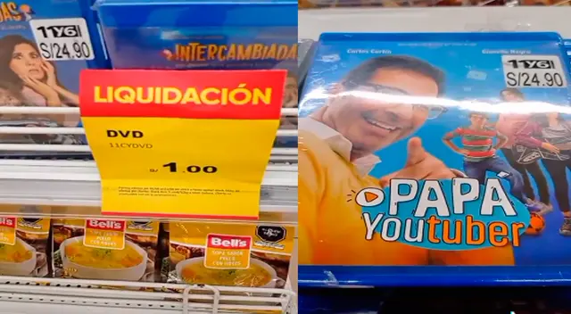 Fue a comprar 1 sol de pan, pero con esa moneda consiguió la pelicula Papa YouTuber