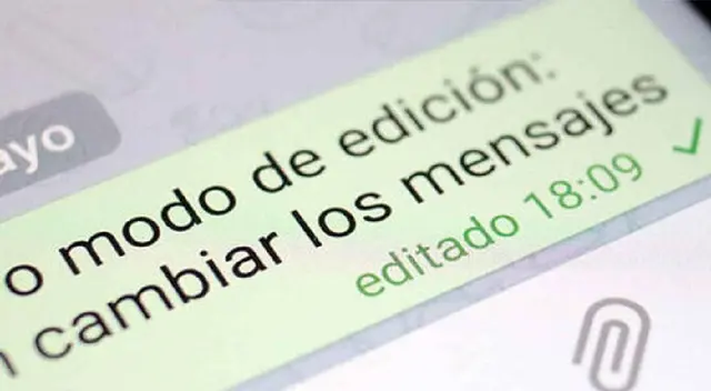 Whats App incluiría la opción de editar mensajes ya enviados en sus próximas actualizaciones.