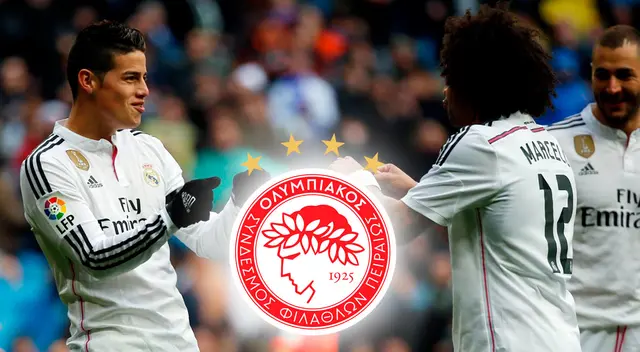 James Rodríguez volverá a verse nuevamente con Marcelo