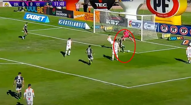 La asistencia de Gabriel Costa en el partido entre Colo Colo vs. Cobresal.