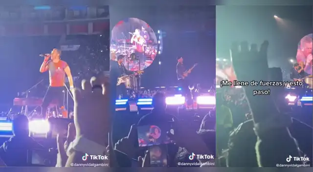 Tiktok: Joven se hace viral por darle un peculiar regalo a Chris Martin Tiktok: Joven se hace viral por darle un peculiar regalo a Chris Martin