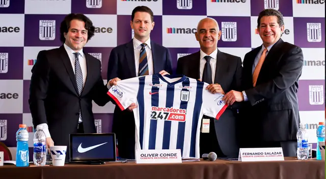 Alianza Lima cerró contrato con Mace Group Alianza Lima cerró contrato con Mace Group