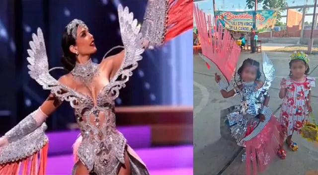 Su hija quiso vestirse como Janick Maceta en concurso de belleza y padre le cumple el sueño Su hija quiso vestirse como Janick Maceta en concurso de belleza y padre le cumple el sueño