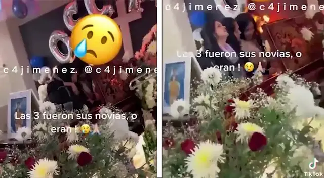 TikTok viral: hombre fallece y sus 3 exnovias van al funeral para despedirlo - VIDEO TikTok viral: hombre fallece y sus 3 exnovias van al funeral para despedirlo - VIDEO