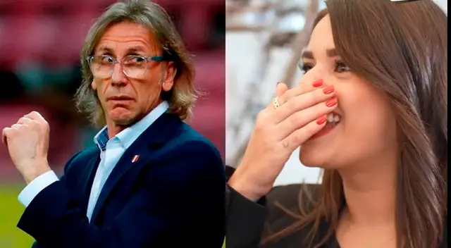 Ricardo Gareca le respondió con ironía a la periodista de Gol Perú.