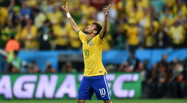 Primer gol de Neymar