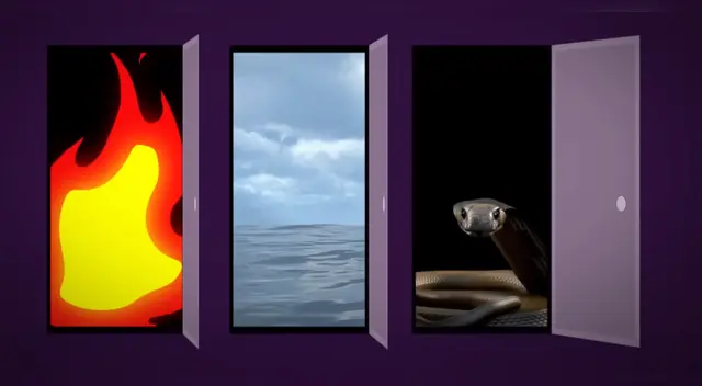 Acertijo visual: ¿Qué escape es el más seguro?