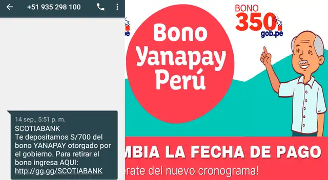 Te depositaron 700 soles del Bono Yanapay la nueva estafa que alerta a los peruanos Te depositaron 700 soles del Bono Yanapay la nueva estafa que alerta a los peruanos