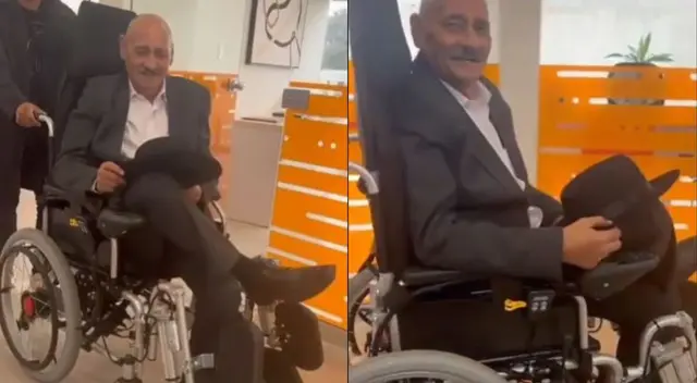 Gustavo Bueno, 'Don Gil' en AFHS, es captado en silla de ruedas y preocupa a sus fans Gustavo Bueno, 'Don Gil' en AFHS, es captado en silla de ruedas y preocupa a sus fans