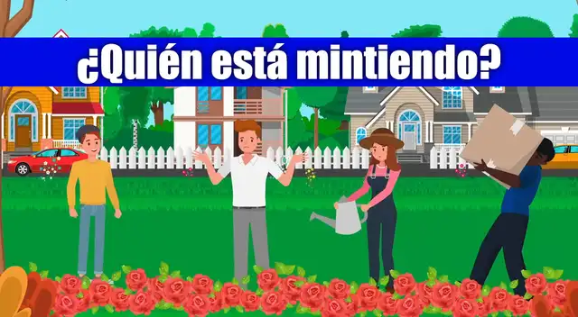 ¿Quién está mintiendo? Halla al culpable en este acertijo y lúcete como todo un detective