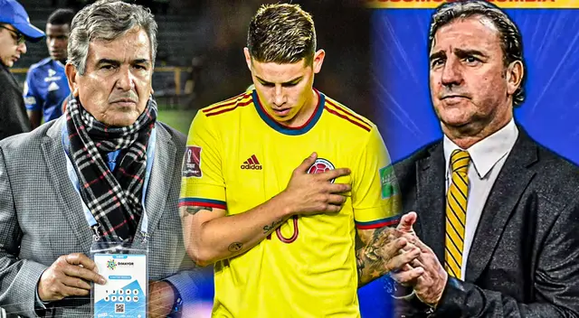Jorge Luis Pinto en desacuerdo por el llamado de James Rodríguez