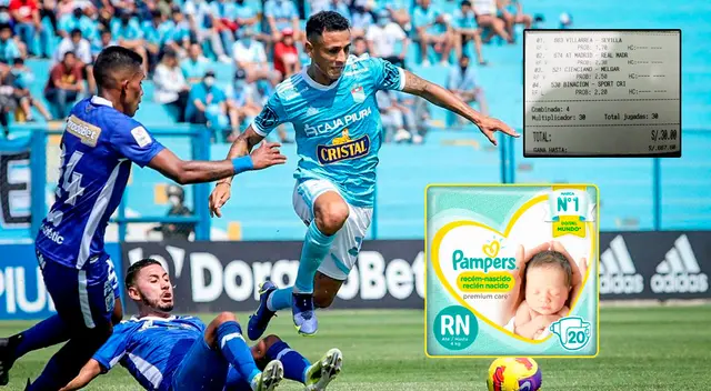Padre peruano apuesta y con jugoso premio podrá comprar pañales para su hijo.