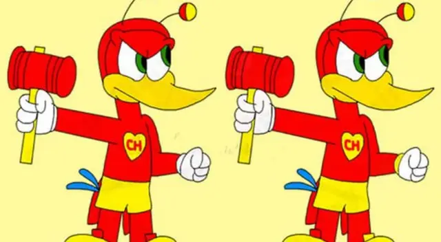 Reto visual: descubre las 3 diferencias del Pájaro Loco. Reto visual: descubre las 3 diferencias del Pájaro Loco.