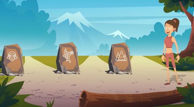 Acertijo visual: ¿cuál es el mejor camino?